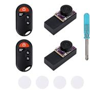 BTFO 2uds Cabra Gritona Broma Generador de Sonido con Control Remoto, 16 Sonidos Dispositivo de Sonido Oculto Molesto Zumbido Divertido para Adultos Niños Casa Escuela Fiesta (Morado)