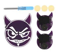 BTFO 3uds Generadores de Ruido de Grillo Broma, Forma Diablo Dibujos Animados con 16 Sonidos Dispositivo Pitido Molesto Generador Ruido Oculto para Fiestas Oficina Hogar Escuela Coche (Morado)