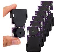 BTFO 6 uds Generador Ruido de Grillos, Dispositivo Broma con Sonido Oculto Control Remoto con 16 Sonidos Pitidos y Chirridos Divertido Regalo de Broma para Oficina Hogar Escuela Coche (Morado)