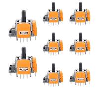 BTFO 8uds de Kit Reemplazo de Joystick , Módulo Sensor Palancas Analógicas 3D Kit Reparación Joystick Repuestos y Accesorios para PlayStation 5 Mando