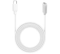 BTFO Cable Extensión USB-C Macho a Hembra, 6m Largo Cable de Extensión en Forma C Compatible con Cámara de Interior Pan-Tilt (Versión 2024)/ Cargador Mag-Safe