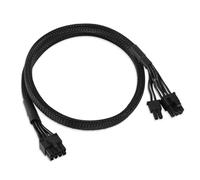 BTFO GPU Alimentación Cable Modular de 8 Pines 6+2 para Corsair, Premium Cable Alimentación GPU 8 Pines Cord para Módulo de Tarjeta Gráfica Compatible con Thermaltake y ARESGAME