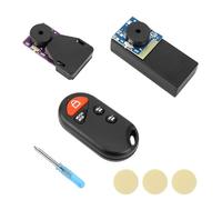 BTFO Máquina Ruidos Molestos y Generadores Ruido Grillo Control Remoto, 16 Sonidos Pitido Dispositivo Broma Regalo Chiste Accesorios Broma Ocultos para Fiesta Oficina Escuela Coche (Morado, Azul)