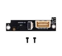 BTFO Placa Interfaz Extrusión Reemplazo Compatible con BambuLab P2S, Placa Adaptadora PCB con 2 Tornillos Montaje, Accesorios Impresora 3D para Asegurar Impresión Precisión