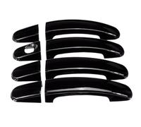 BTFWM 1 Juego de cubiertas for manijas 4 puertas coche, for Ford, Focus, Escape Kuga Ranger T6 MK2 PX2 Cubierta para manija de puerta exterior de coche