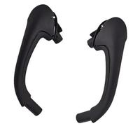 BTFWM 1 par de manijas interiores delanteras L+R 2038101551, for Mercedes-Benz, Clase C W203 2000-2007, cubiertas soporte tirador puerta Tirador de puerta interior de coche(Black-Front)