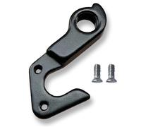 BTFWM 1PC Road MTB Bike Rear Derailleur Hanger Racing Bicycle Frame Rear Gear Mech Derailleur Tail Hook Dropout Convertor Adapter Part Patillas de Cambio de Bicicleta(N0.51)