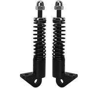 BTFWM 2 amortiguadores Delanteros de 8 Pulgadas for Patinete eléctrico, suspensión Delantera de Acero Inoxidable for Patinete. Amortiguador Delantero Ajustable