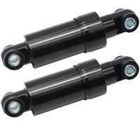 BTFWM 2 amortiguadores for Bicicletas eléctricas, de aleación de Acero, Color Negro, 340 kg, 110 mm, for Scooter Plegable. Amortiguador Delantero Ajustable