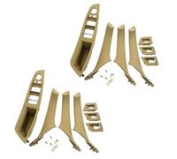 BTFWM 2 juegos RHD manija de puerta interior coche panel cubierta embellecedora tirar, for, 5 Serie F10 F11 520 525 Beige 51417225875 51417225849 Tirador de puerta interior de coche