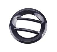 BTFWM 2 piezas de cubierta de anillo de luz antiniebla delantera negra for coche, for Jeep, for Renegade 2019-2020 Carcasa de faro antiniebla