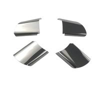 BTFWM 4 Pegatinas Decorativas for Volante de Acero Inoxidable, for Ford, For Focus 2 MK2 2005-2011, For KUGA, For C-MAX Auto Accessories Pegatina Emblema del Volante Mk2(Schwarz)