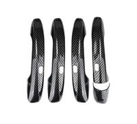 BTFWM 4 Uds. Pegatinas embellecedoras de cubierta manija puerta exterior, for, CE GLC GLB AB GLE GLS CLA GLA 15-24 puertas con agujeros B Cubierta para manija de puerta exterior de coche