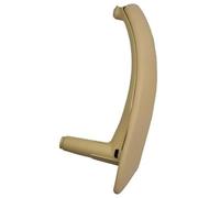 BTFWM Accesorios de coche Beige negro izquierda derecha interior puerta reposabrazos manija panel cubierta embellecedora tirar, for, E70 E71 X5 X6 Tirador de puerta interior de coche(Beige-Right)