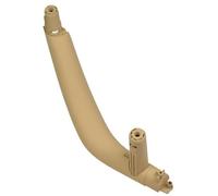 BTFWM Accesorios del coche de la cubierta embellecedora tirador manija panel puerta interior, for, X5 X6 F15 F16 2014-2018 51417292243 51417292244 Tirador de puerta interior de coche(Beige-Left)