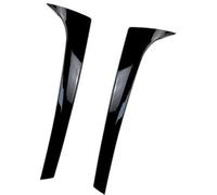 BTFWM Alerón Lateral del alerón de la Ventana Trasera, for Skoda, for Karoq, 2017-2020, Kit carrocería ABS con divisores Cubierta Negra Brillante Alerón de Ventana Trasera