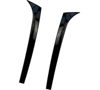 BTFWM Alerón Lateral for Ventana Trasera de Coche, 2 uds., for Mercedes-Benz, Clase C W204 Variant Wagon C200 C260 2007-2014, embellecedor Cubierta Alerón de Ventana Trasera