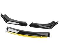 BTFWM Alerones Delanteros del Coche 4 Piezas Parachoques Delantero del Coche Labio Inferior Kit de carrocería Divisor de alerón Difusor Cubierta del Parachoques Delantero Alas del alerón Delantero Div