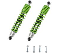 BTFWM Amortiguadores Delanteros de 2 Piezas, Resorte Verde con Banshee 350 YFZ350 (1987-1999, 2000-2006) Amortiguador Delantero Ajustable