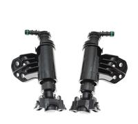 BTFWM Boquilla de pulverización for lavafaros delantero izquierdo y derecho, tapa cilindro bomba, for Hyundai, Tucson Sustitución del motor de la bomba del lavaparabris(BLACK NOZZLE PAIR)