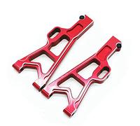 BTFWM Brazo de suspensión inferior delantero y trasero de Metal, for JLB Racing, CHEETAH, 11101 21101 J3 Speed 1/10 RC, piezas de mejora de coche, 2 uds. Enlace de suspensión para modelos de automóv