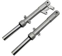 BTFWM Cómodo Amortiguador de Motocicleta de 365 mm, 385 mm y 420 mm for Scooter eléctrico Citycoco (Color: 385 mm Negro B) Amortiguador Delantero Ajustable(385mm Silver A)