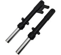BTFWM Cómodo Amortiguador de Motocicleta de 365 mm, 385 mm y 420 mm for Scooter eléctrico Citycoco (Color: 385 mm Negro B) Amortiguador Delantero Ajustable(420mm Black A)