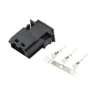 BTFWM Conector Hembra Macho de 3 Pines for Espejo retrovisor de Coche, Impermeable, Mx19003p51 Mx19003s51 higrómetro Digital(Male Connector Set)