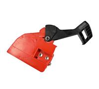 BTFWM Cubierta de cadena de piñón de embrague, manija de freno, conjunto de piezas de motosierra for Husqvarna, 136, 137, 141, 142 Mango de freno de motosierra