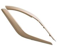 BTFWM Cubierta embellecedora for tirar de la manija del panel puerta interior coche lado izquierdo derecho, for, X1 E84 2010-2016 51412991776 Tirador de puerta interior de coche(Beige-2PCS)