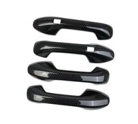 BTFWM For Hyundai, Palisade 2019-2024, manijas de puerta exteriores coche, cubierta, accesorios embellecedores, fibra carbono ABS Cubierta para manija de puerta exterior de coche