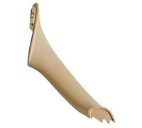 BTFWM for, Serie 5 F10 F11 Beige Negro Coche Izquierdo Derecho Interior Manija interior Panel de puerta Cubierta embellecedora tracción Tirador de puerta interior de coche(Beige-Right)