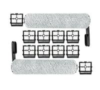 BTFWM For Tineco Floor ONE S5/Floor One S5 Pro 2/, rodillos de cepillo repuesto for aspiradora Extreme Smart y filtros HEPA Filtro de aspiradora(12PCS)