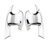 BTFWM For Toyota, CHR C-HR 2016-2020, manijas de puertas exteriores coche carbono cromado, cubiertas, pegatinas tapa captura cuencos Cubierta para manija de puerta exterior de coche(Silver Bowl)