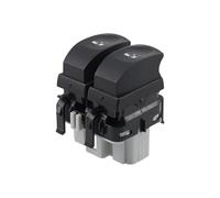 BTFWM Interruptor de ventana, for Clio III, for Modus, for Twingo II 2005-2019 Botón del interruptor de la ventana eléctrica del elevalunas eléctrico del lado del conductor 8200214943 Interruptor de c