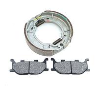 BTFWM Juego de piezas pastillas freno delanteras y traseras for, XV125 XV250 XVS125 Virago Dragstar V Star 125 250 XV XVS Juego de pastillas de freno delanteras y traseras para bicicleta