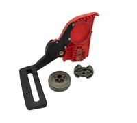 BTFWM Kit de embrague de manija de freno de cadena for motosierra Husqvarna 142 141 136 137 Mango de freno de motosierra