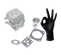 BTFWM Kit de pistón cilindro for, Fs38 2-mix Fs55 Fs55r Hs45 Hs52 4140 020 1206, 4228 1200 Piezas de motosierra