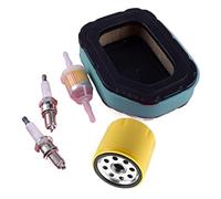 BTFWM Kit de puesta a punto bujías, filtro aceite, aire y combustible 3288303S1 for motores Kohler, SV710, SV720, SV730, SV740, TORO LX500 Filtro de aire para cortadora de césped
