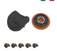 BTFWM Kit de reparación tapa válvula PCV con membrana for Peugeot 207 EP6 VTI, Citroen, MINI, Cooper N12 N16 0248.Q5 11127646554 Reemplazo de la cubierta de la válvula PCV del motor(5PCS)