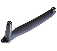 BTFWM Manija de puerta interior coche, for, E70 E71 E72 X5 X6 2006-2014 cubierta embellecedora tirador panel 51416969402 manijas Tirador de puerta interior de coche(Black-Left-Rear)