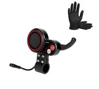 BTFWM Pantalla LCD con medidor de Acelerador de Pulgar QS-S4 de 6 Pines, 48 V-60 V, for Piezas de Scooter eléctrico Zero, 8, 9, 10, 8X y 10X Pantalla de visualización de Patinete eléctrico