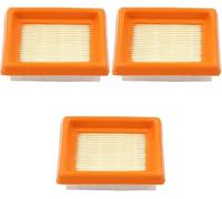 BTFWM Paquete de 3 limpiadores filtros aire for desbrozadora hilo FS120, FS200, FS220, FS250, FS300, FS350, FS400, FS450, FS480, 41341410300 Filtro de aire para cortadora de césped