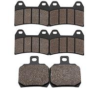 BTFWM Pastillas de freno delanteras y traseras for motocicleta Aprilia SL 1000 SL1000 Falco 2002-2004 Tuono R Pinza radial 2002-2008 Juego de pastillas de freno delanteras y traseras(Front and Rear)