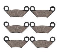 BTFWM Pastillas de freno delanteras y traseras for motocicletas Polaris, 550 XP, Sportsman, 2009-2011, Touring EFi 2010-2012 Juego de pastillas de freno delanteras y traseras(3pairs)