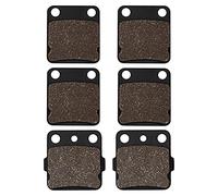 BTFWM Pastillas de freno delanteras y traseras for motocicletas, YFS 200 YFS200 Blaster 2003-2006 YFZ 350 YFZ350 Banshee 1990-2006 Juego de pastillas de freno delanteras y traseras(Front and Rear)