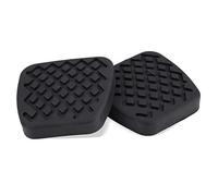 BTFWM Pastillas de pedal freno coche, 1 par pastillas goma, cubierta repuesto for y embrague, color negro 46545-sa5-000 Protector de pedales para coche