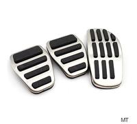 BTFWM Pedales de coche, for NISSAN, for Qashqai, J11, for X-TRAIL, Rogue T32 Kicks Altima, for Micra, cubierta pedal freno gas Protector de pedales para coche(Black AT)