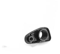 BTFWM Piezas de bicicleta Mech Dropout, for Ghost Lapierre 0547 Xelius Sl Pulsium Disc Cyclo Cross Pro Race Mtb, desviador trasero Rd, 1 ud. Patilla de cambio trasera de bicicleta(BLACK 1Pc Lock Nut)