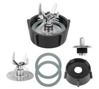 BTFWM Piezas de repuesto de la parte inferior del tarro de la licuadora Fusion Blade 4980 y 4902 de 6 puntos compatibles con Oster, for la cuchilla de la licuadora Osterizer Repuestos para batidoras d